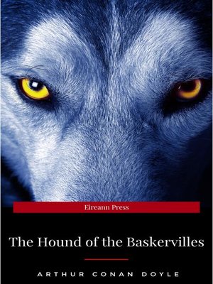 cover image of The Hound of the Baskervilles [Large Print Edition]